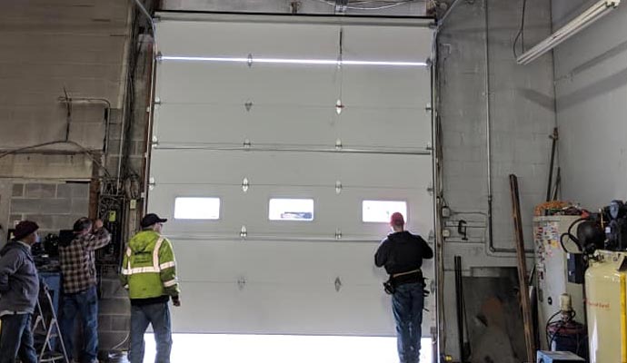 Professional garage door repair service