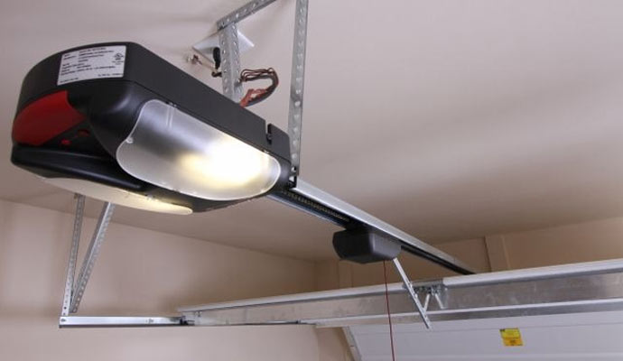 Ceiling mounted garage door opener