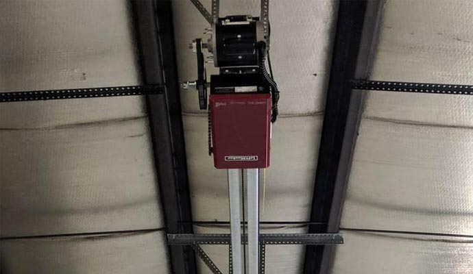 Ceiling mounted opener