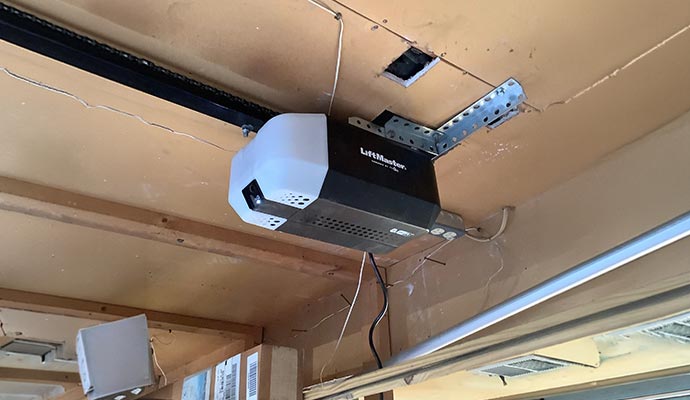 Ceiling mount opener