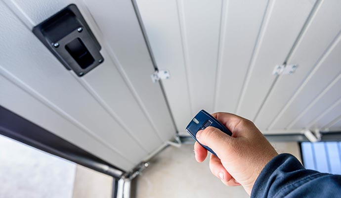 Garage door remote control