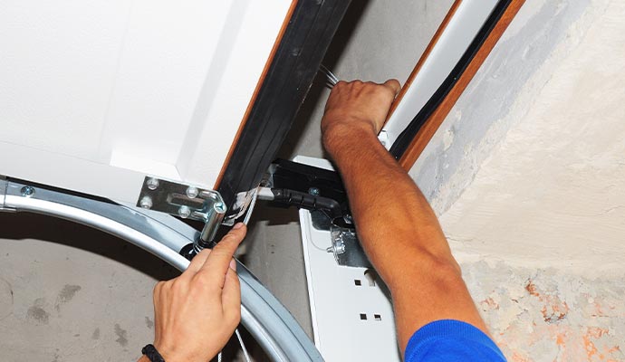 Garage door seal replacement service