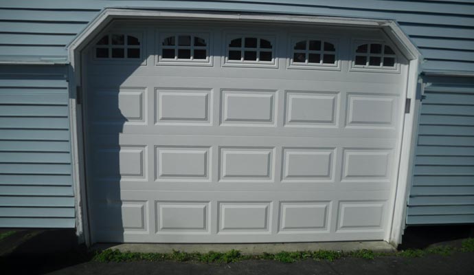 Insulated garage door