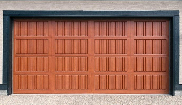 Fiberglass garage door