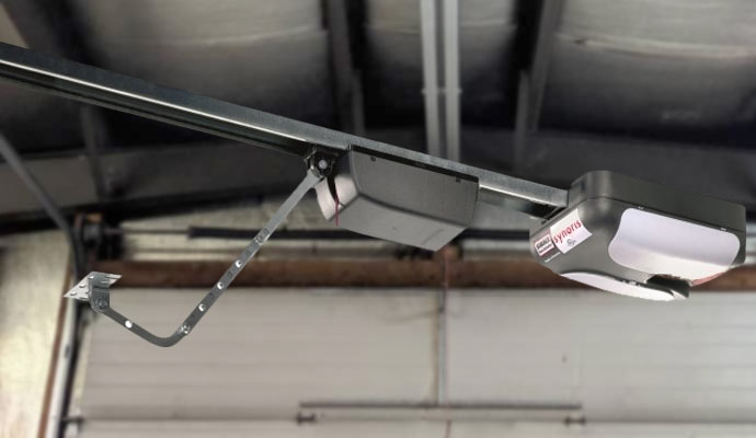 Repaired garage door opener
