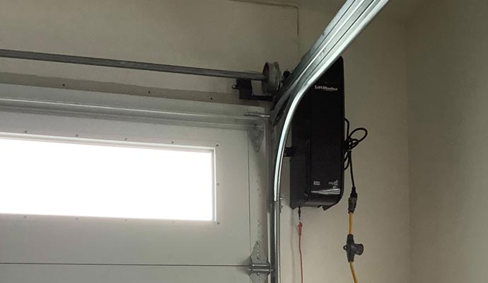 Wall mount garage opener